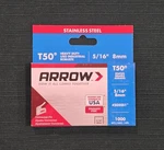 New Arrow Fastener 505SS1 Genuine T50 Stainless Steel 5/16-INCH Staples 1000. Fixed Price $7.95.