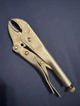 Vintage Craftsman Usa , #9 45343 Curved Jaw 5" Locking Pliers. Fixed Price $15.00.