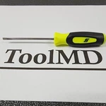 Snap-on Tools New Hi Vis 1/8" Flat Head Soft Grip Mini-tip Screwdriver SGD304B. Fixed Price $47.95.