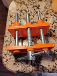 Pony Woodworker Vise 26545 Adjustable " Clamp Cast Iron Heavy Duty. Fixed Price $50.00.