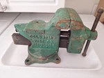 Vintage Columbian D44 M2 Swivel Bench Vise Made Usa. Fixed Price $74.95.