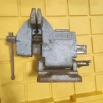 Vtg. Wilton Utility Bench Anvil Tilting Vise 4"JAW #121113 Wood Sh. Fixed Price $99.00.