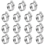 Winlong Stainless Steel Hose Clamps - 15 Pk Worm Gear Drive Sae S.... Fixed Price $24.95.