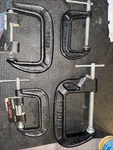 4PC Sears Craftsman Usa Nos Ductile Iron Clamps (2)EA & 66723 66724. Fixed Price $99.95.