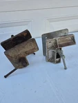 Vintage Stanley No 700 Cast Iron Bench Corner & Columbian 1655 (2 Vises). Fixed Price $52.86.