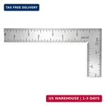 Right Angle Ruler, 2 & 4 Inch Small L-shaped 90 Degree Square. Fixed Price $9.18.