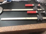 Bessey Bar Clamp GSCC2.512 Lot Of Good Usable Condition Wood Handles. Fixed Price $12.99.