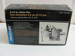 New Mintcraft 7811308 Heavy Duty 3-1/2" Inch Cast Iron 360 Degree Bench Vise Sal. Fixed Price $39.72.
