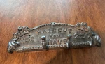 Vintage Stye Cast Iron Sign Haircut And Shave 25 3 Coat Hat Hooks Barber Shop. Fixed Price $15.99.