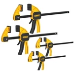 Dewalt 4-PACK Medium And Large Trigger Bar Clamp. Fixed Price $68.25.
