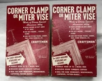 Craftsman Corner Clamp Miter Vise Lot Of 2 Sears Roebuck Tools Vintage Usa. Fixed Price $17.90.